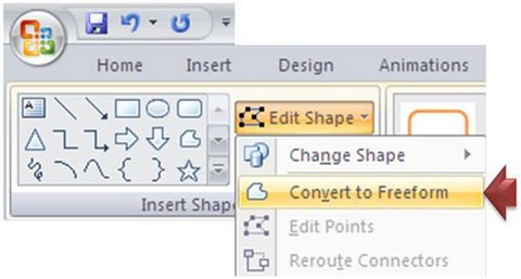 Convert to Freeform