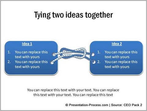 Idea Graphics Template in PowerPoint 