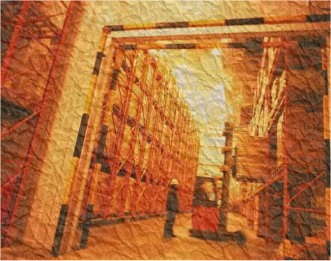 Crumpled Photo Effect Crumpled Photo Effect