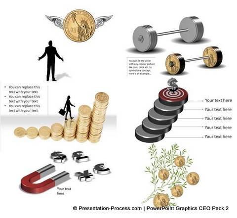 Finance Coins PowerPoint CEO pack 2