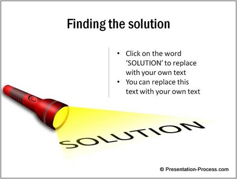 Finding Solution PowerPoint Template