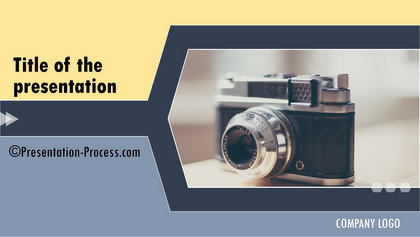 Stylish Title Slide with Image showcase