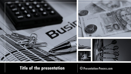 Grayscale Images Accent Title Slide