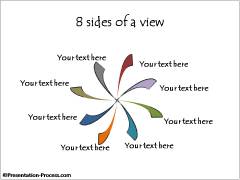 Flower Diagram showing different dimensions