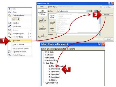 Hyperlink PowerPoint slides Hyperlink PowerPoint slides