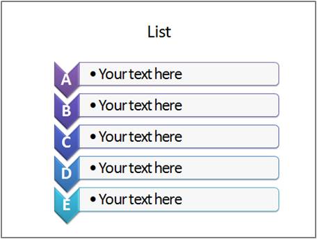 List Option PowerPoint