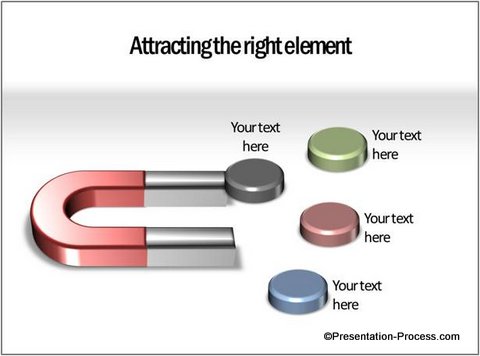 Magnet Concept Visual Presentation Idea