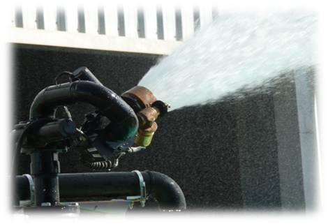 Water Cannon Me to you presentation approach Image