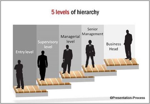 Organizational Hierarchy Diagram Template