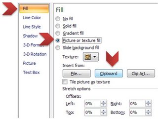 Paste from Clipboard option