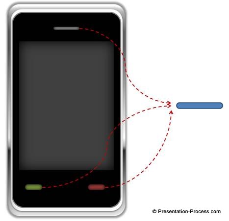 Phone Pictograph Tutorial PowerPoint