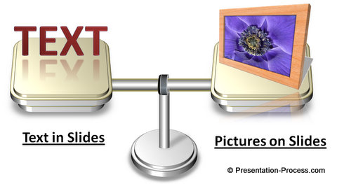 Pictures versus Text in PowerPoint: