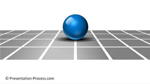 PowerPoint 3D Grid