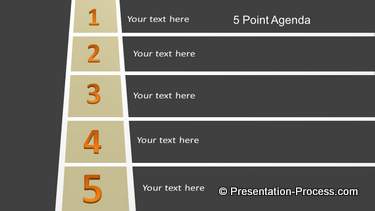PowerPoint Roadmap Agenda
