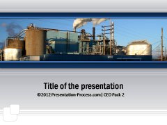 Blue Template with sample manufacturing image