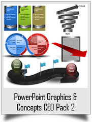 PowerPoint Graphics & Concepts CEO Pack 2