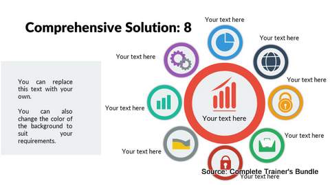 PowerPoint Comprehensive Solution Diagram