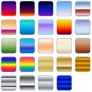 Gradient fill on sale