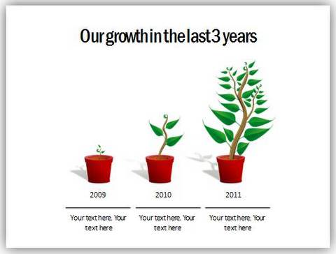 powerpoint growth tree