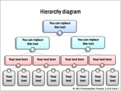 Vertical Hierarchy Graphic