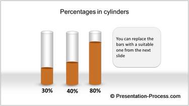 PowerPoint Fill level Infographic