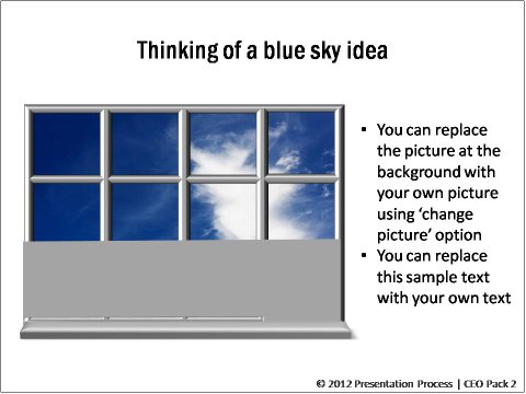 Blue Sky Idea from CEO Pack 2 Blue Sky Idea from CEO Pack 2