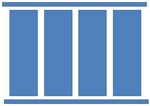 Basic PowerPoint Pillar Diagram Basic PowerPoint Pillar Diagram