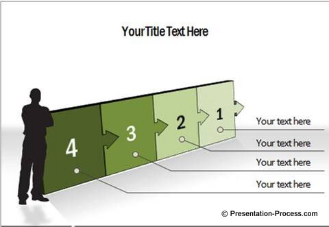 powerpoint timeline puzzle
