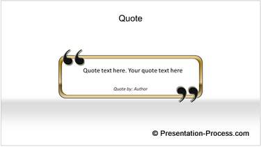 PowerPoint Quotes