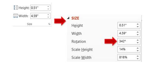 PowerPoint Rotation Menu PowerPoint Rotation Menu