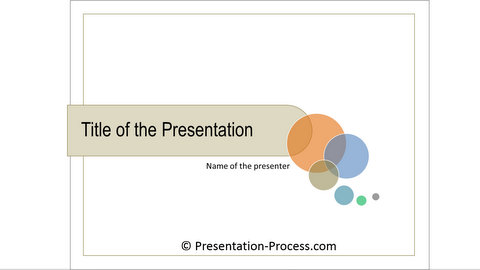 PowerPoint Transparent Shape