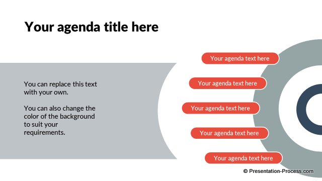 Agenda template