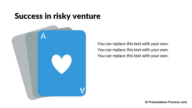 Success in risky venture