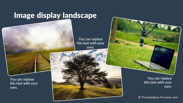 Image showcase in PowerPoint