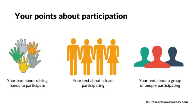 Points about participation