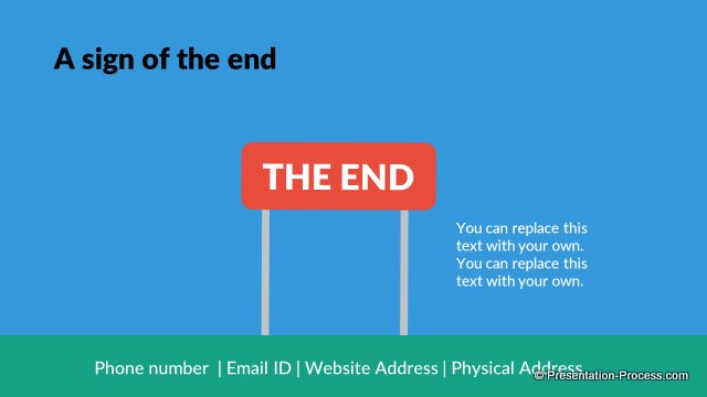 Flat Design Templates Powerpoint Closing Slides Presentation Process Creative Presentation Ideas