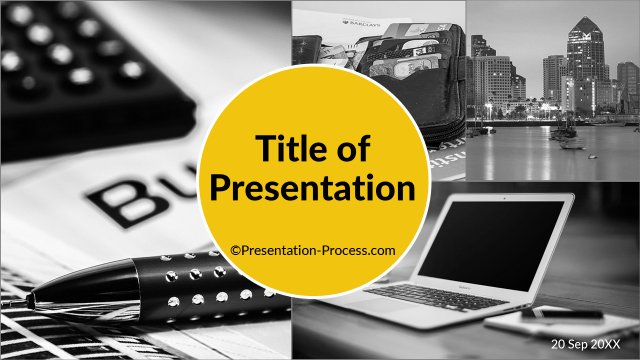Flat Design Title Slides