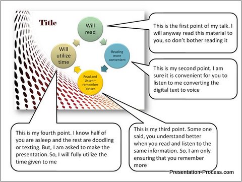 Problem in fancy slide design