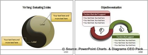 Pros and Cons PowerPoint Diagram Templates