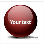 Glossy Ball In PowerPoint