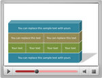 PowerPoint Stacked Cubes