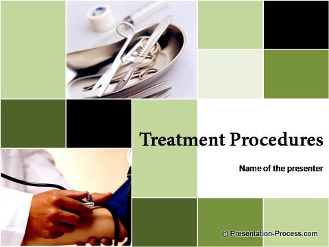 Medical Green Background Design PowerPoint Medical Green Background Design PowerPoint