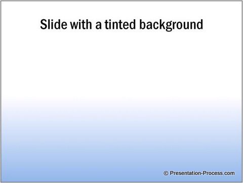 Shaded PowerPoint Background