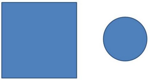 Square and Oval Shapes
