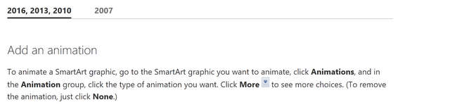 Animation SmartArt PowerPoint Tips