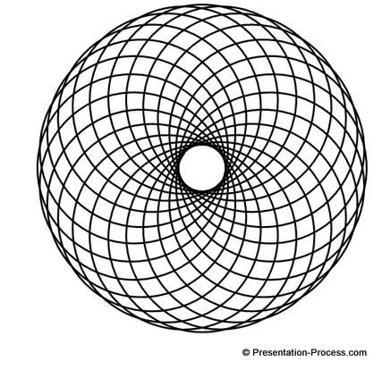 Spirograph in PowerPoint