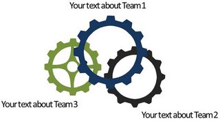 Teamwork Concept with clipart