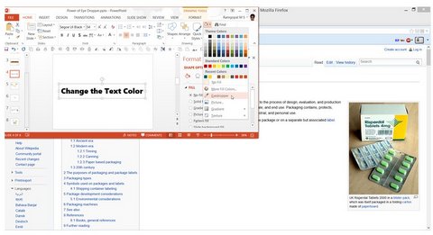 Working with PowerPoint Windows