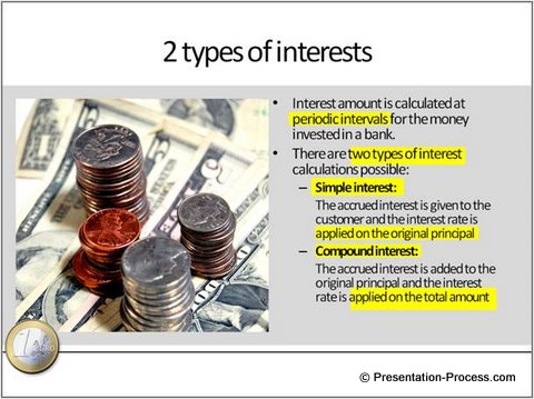 Visual Concept from Text based Slide Example