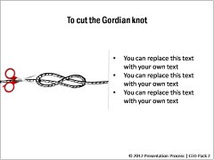 Cut the Knotty Problem Cut the Knotty Problem
